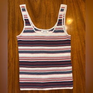 Women’s Madewell Ribbed Tank Top Size Medium NWT